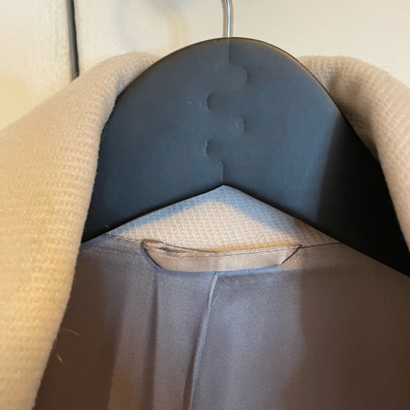 Filippa K Womens wool trench coat in Pumice Belted trench coat belted Wool coat - Picture 10 of 16